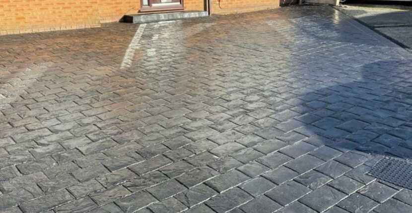 block paving driveway